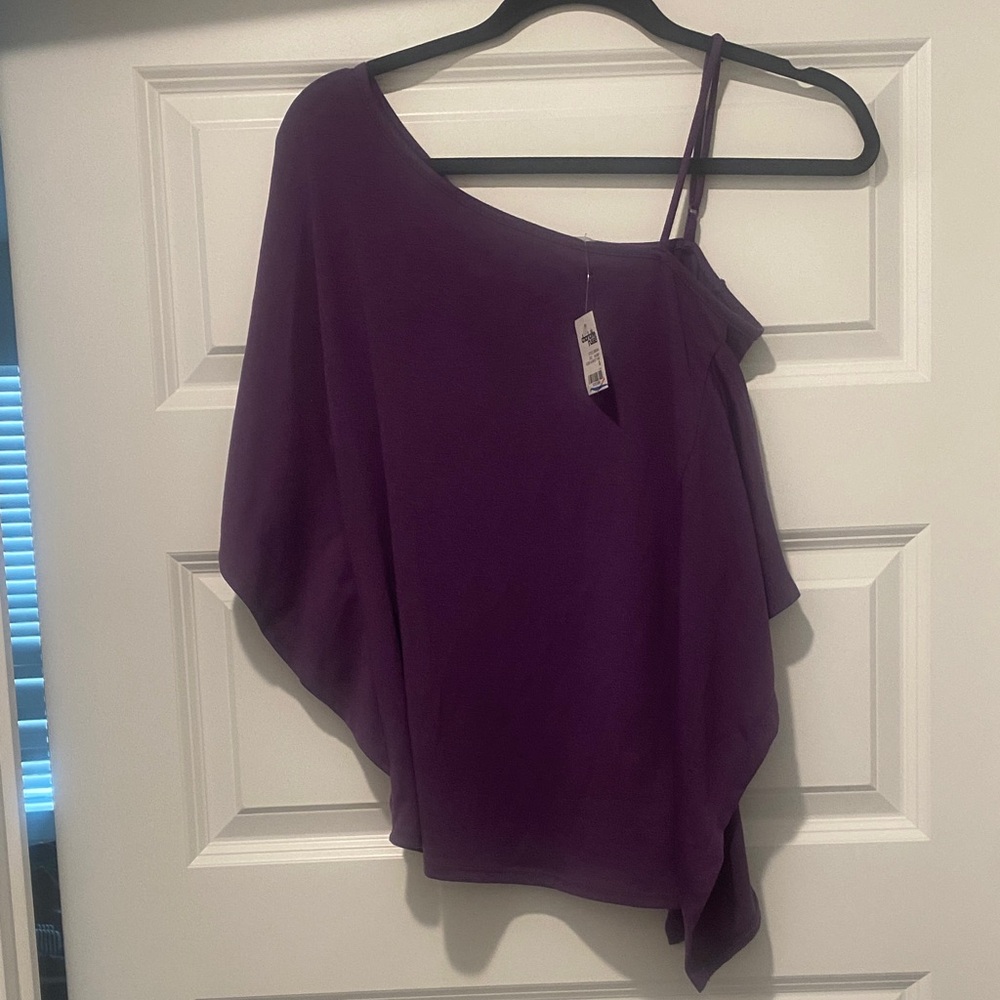 Charlotte Russe Sexy Off the Shoulder Violet Top Summer Party Ready!